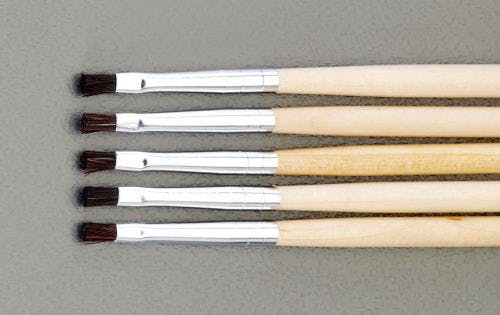 補修用小筆(馬毛) 5本組 EA109MJ-123 4548745199130【別送品】