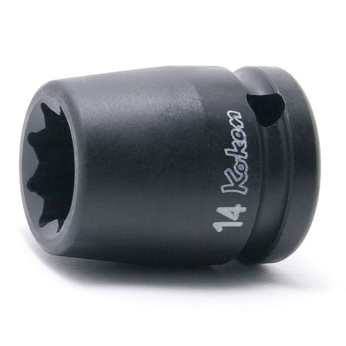 ゴクウ専用 コーケン(Ko-ken) インパクト二重四角ソケット 1/2”DR/14mm
