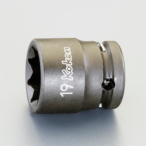 コーケン(Ko-ken) インパクト二重四角ソケット 1/2”DR/16mm EA164DN-216 4550061601938【別送品】