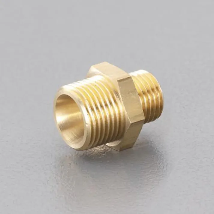 ESCO G 1/2"xG 1/2" ニップル 空気・水その他配管継手EA141AV-44A 4550061448830(CDC)【別送品】