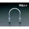 アカギ 鋼管用ユーボルト(10個) 100A EA440BF-100 4518340197930【別送品】