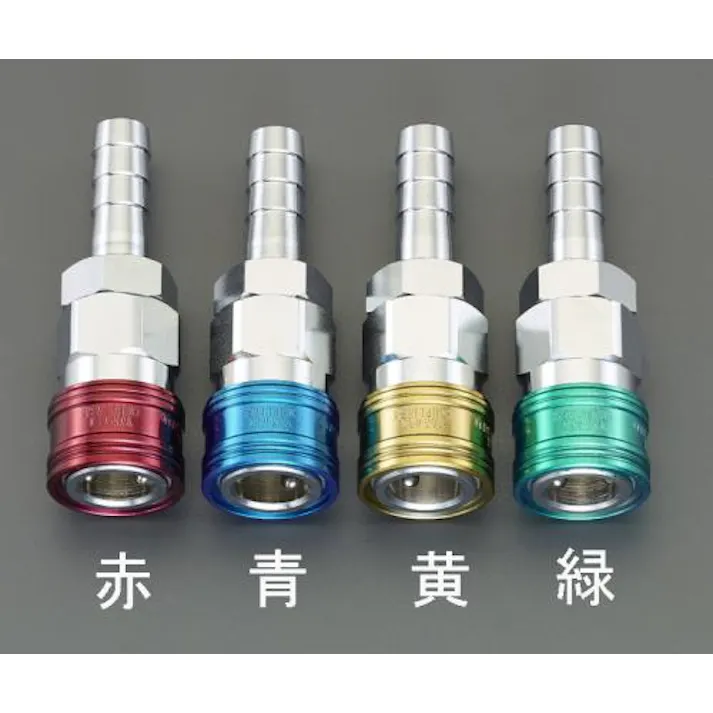 タケノコ型カップリング(エアホース用/レッド) 27.0mm EA140BT-21 4550061306550【別送品】