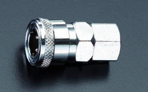 雌ねじカップリング(エアーホース用) Rc 3/8” EA140ER-3 4518340326217【別送品】