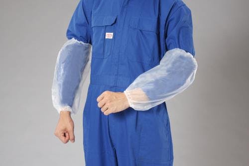 おたふく手袋 腕カバー(ポリエチレン/12双) 380mm EA355AE-23 4548745773439【別送品】