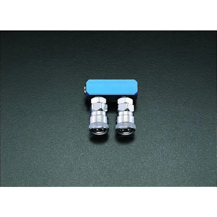 エアーカップリング 2連 EA140DN-2 4518340708297【別送品】
