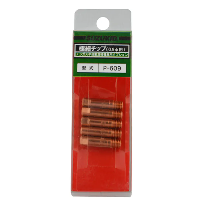 スター電器製造(SUZUKID) 溶接用チップ(極細軟鋼・SUS用/5個) φ0.9mm EA315SL-23 4550061997390【別送品】