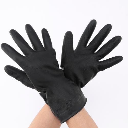 手袋(天然ゴム裏毛付) [L/275mm] EA354BJ-23 4550061100660【別送品】