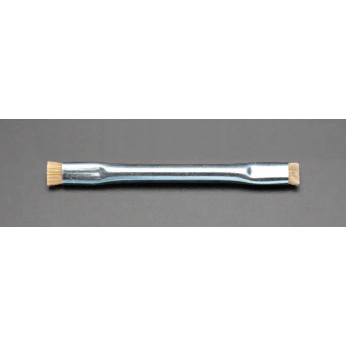 耐静電ブラシ(豚毛・スチール柄) 6.4x4.8/114mm EA109AM-2 4518340105225【別送品】