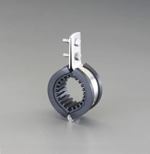 アカギ 鋼管用防振立バンド(ステンレス製) 20A EA440CK-20