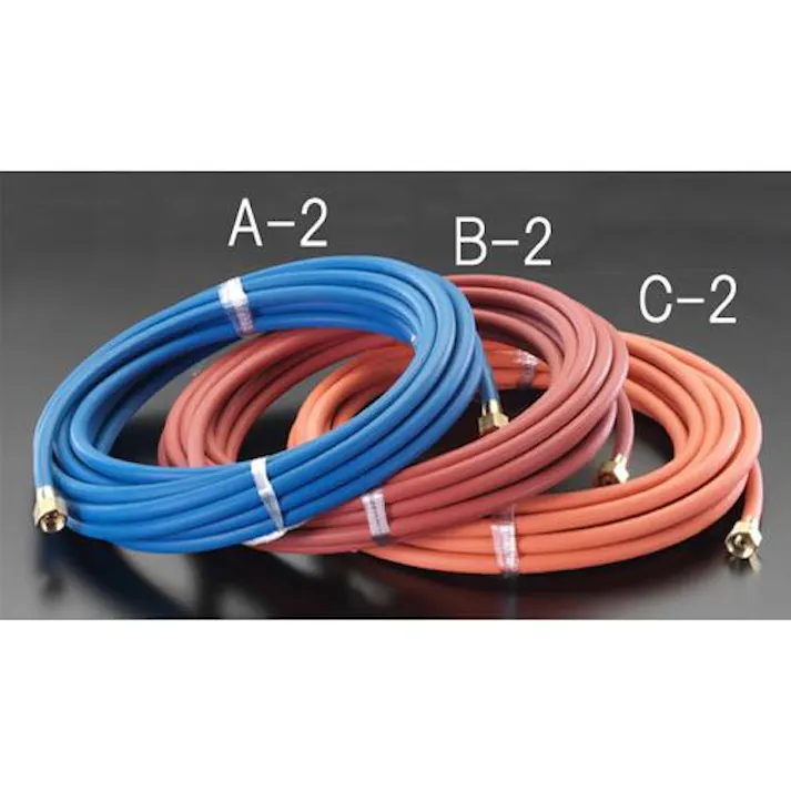 5mmx 5m 溶接用ホース(酸素用/青) EA317A-1 4550061926703 (CDC)【別送品】