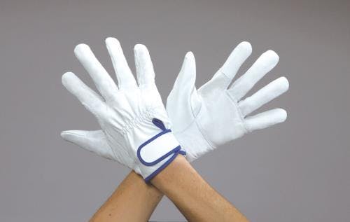 手袋(牛革/当て付) [L] EA353BD-47 4548745306989【別送品】