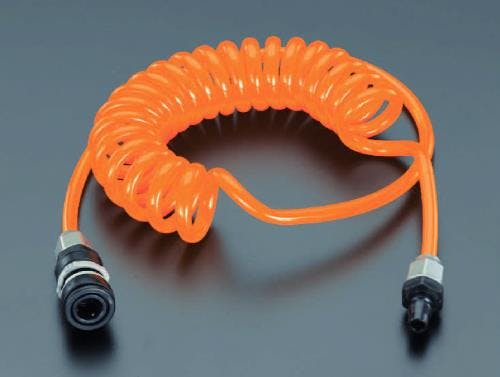 ウレタンホース(カプラー付) 5.0/8.0mmx3m EA125CA-3 4518340004856【別送品】