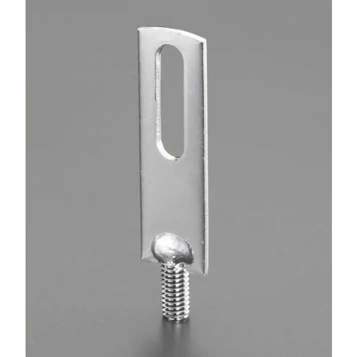 アカギ 50mm 立バンド用取付足 (ステンレス製) 配管支持金具EA440AL-250 4550061052921(CDC)【別送品】