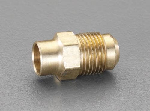 フレアハーフユニオン(ロウ付型) F3/8”x3/8” EA442AC-33 4548745649253【別送品】