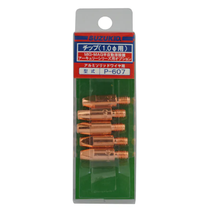 スター電器製造(SUZUKID) 溶接用チップ(ソリッドアルミ用/5個) φ1.0mm EA315SL-14 4550061997369【別送品】