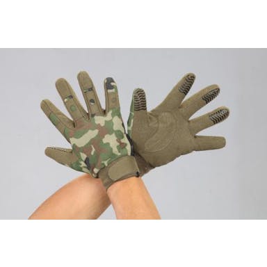 ESCO [LL] 手袋(合成革/カモフラージュ) 手袋･腕カバーEA353BJ-103A 4550061105054(CDC)【別送品】