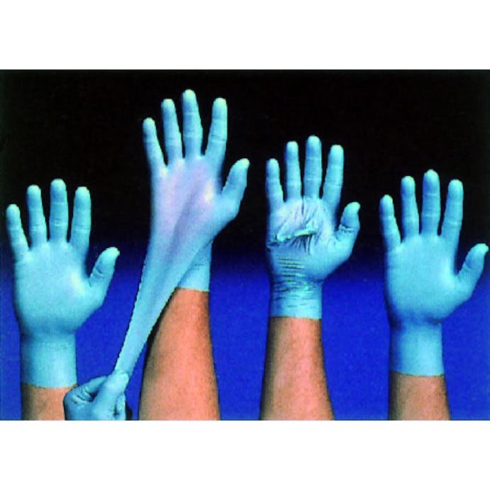 ESCO [L/240mm] 手袋(ニトリルゴム・パウダー無/100枚) 手袋･腕カバーEA354BD-52F 4518340522978(CDC)【別送品】