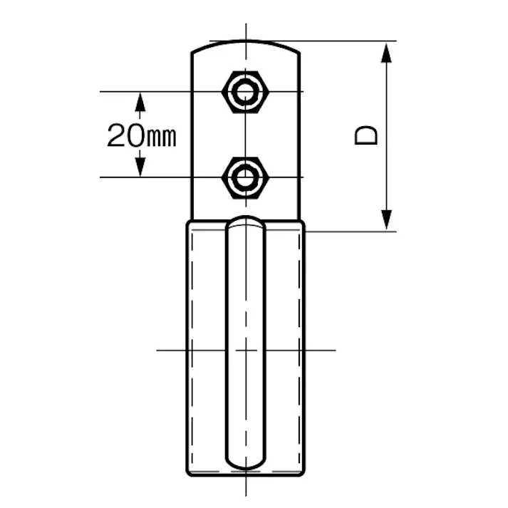 アカギ VP管用立バンド(ステンレス製) 32mm EA440CF-25 4518340199880【別送品】