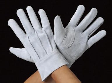 ESCO [L] 手袋(牛革/10双) 溶接作業用保護具EA353J 4548745880571(CDC)【別送品】