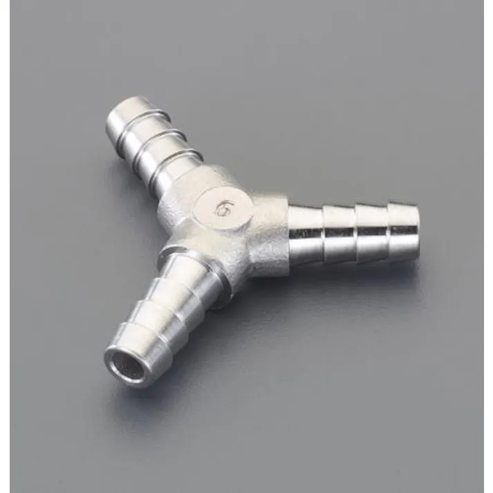 アソー(ASOH) 7.0mm 三方ホースジョイント(ステンレス製) 空気・水その他配管継手EA141AT-111 4550061307892(CDC)【別送品】