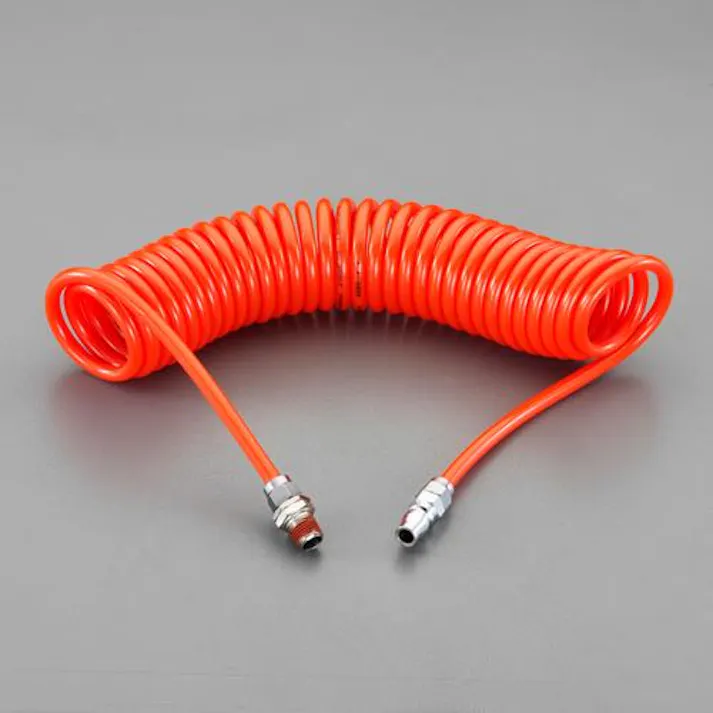 ウレタンホース(プラグ付) 5.0/8.0mmx10m EA125BA-10 4550061909867【別送品】