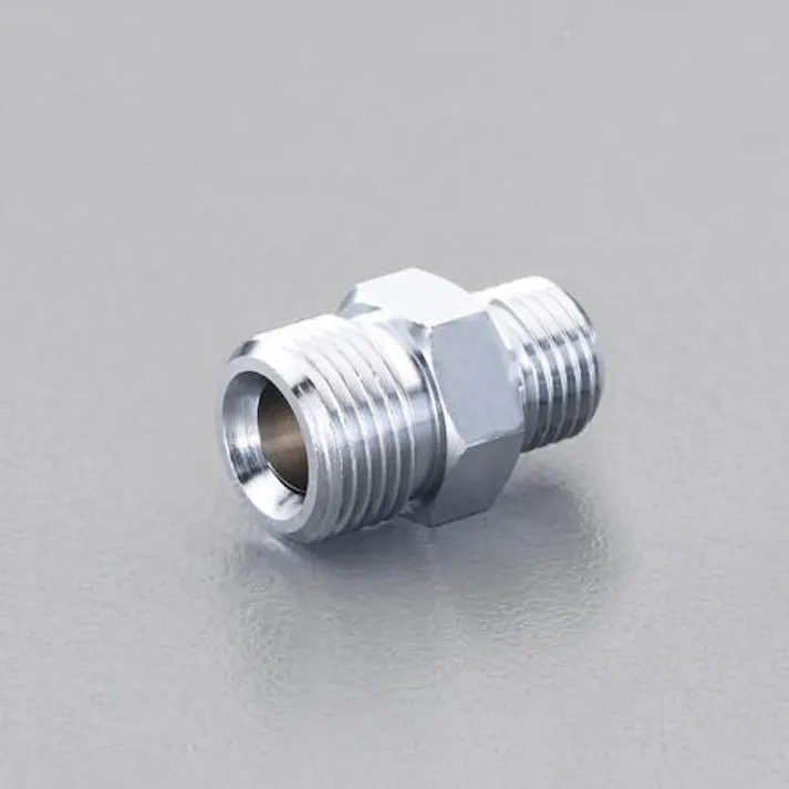 ESCO G 1/2"xG 1/2" ニップル 空気・水その他配管継手EA141AV-109A 4550061451885(CDC)【別送品】