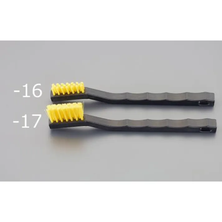 ESCO 6.4x35mm 樹脂ハンドルブラシ(ESD/ナイロン) ワイヤーブラシEA109AW-16 4550061304105(CDC)【別送品】