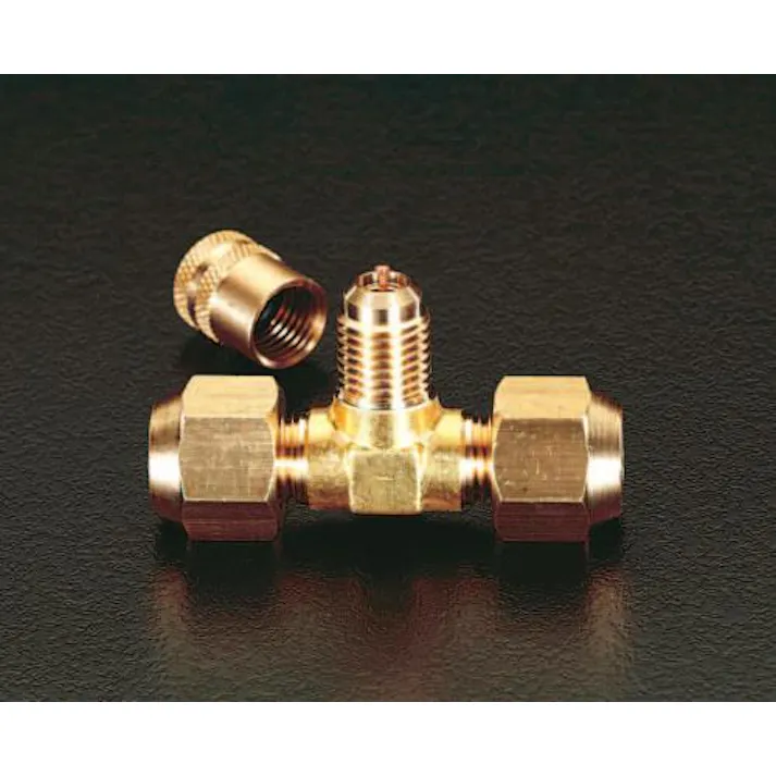 ロテックス(ROTEX) F1/4" T型アクセスバルブ 冷凍機・空調機工事用部材EA402F-12 4518340889224(CDC)【別送品】