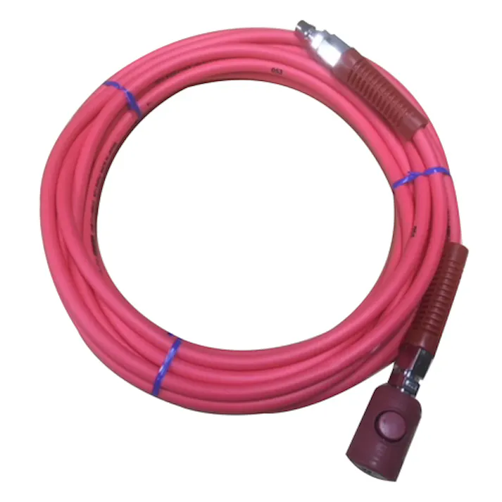 エアーホース(カプラー付/PVC) 8.5/12.5mmx10m EA125CF-110 4550061716724【別送品】