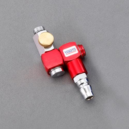 雄ねじプラグ(スイベル式/レッド) G 1/4” EA140BP-21 4550061306321【別送品】