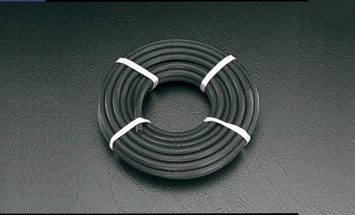 エアーホース(黒/ゴム製) 12.7/21.0mmx30m EA125AE-30 4518340757950【別送品】