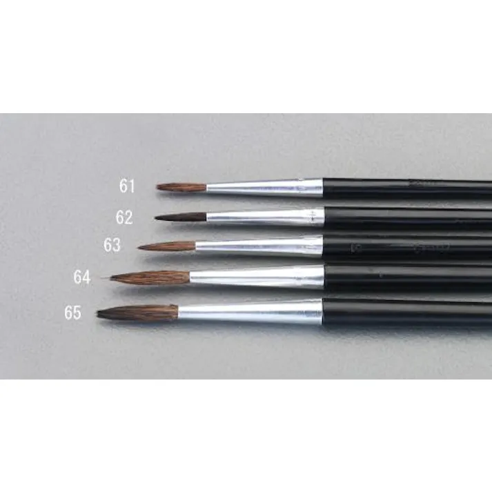 ESCO 6号 丸筆(ポニー毛) 筆EA109MG-65 4548745553338(CDC)【別送品】