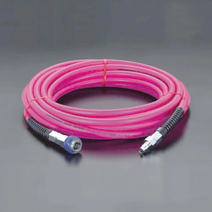 ESCO 8.5/12.5mmx20m ウレタンホース(カプラー付) エアーホースEA125BR-20 4518340830035(CDC)【別送品】