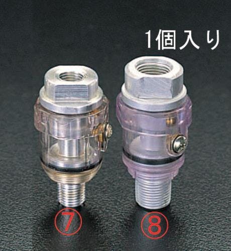 エアーツール用 オイラー R1/4”xRc1/4” EA153P-7 4518340144613【別送品】