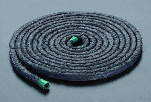 グランドパッキン(テフロン含浸炭化繊維) 3.2mmx3m EA351BF-1 4518340834514【別送品】