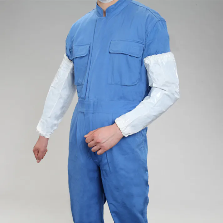 腕カバー(ポリウレタン/青) 450mm EA355AS-42 4550061773444【別送品】