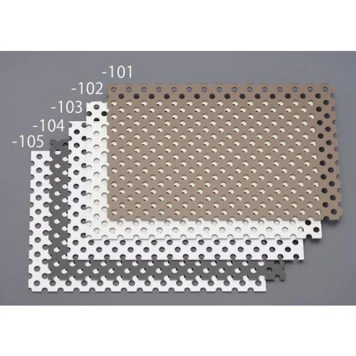 ESCO 910x 605x3.0mm パンチングアルミ複合板(ホワイト) 板材EA440HA-143 4550061318324(CDC)【別送品】