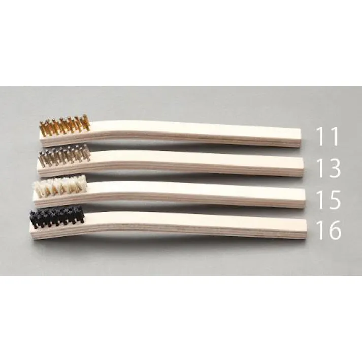 ESCO 11x200mm 柄付ブラシ(真鍮) ワイヤーブラシEA109BA-11 4518340109902(CDC)【別送品】