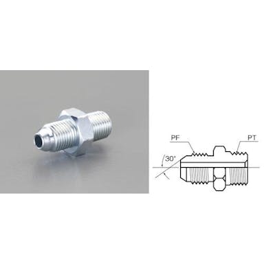 ESCO G 3/8"xR 3/8" ニップル(油圧用) ジャッキEA425GB-3 4548745321180(CDC)【別送品】