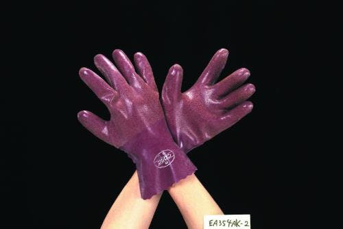 手袋(天然ゴム裏地付) [M/250mm] EA354AK-2 4518340746008【別送品】