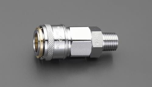 雄ねじカップリング(ワンプッシュ) R 3/8” EA140DP-3 4518340423367【別送品】