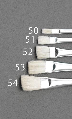 平筆(羊毛/白) 1号 EA109MK-50 4518340606418【別送品】