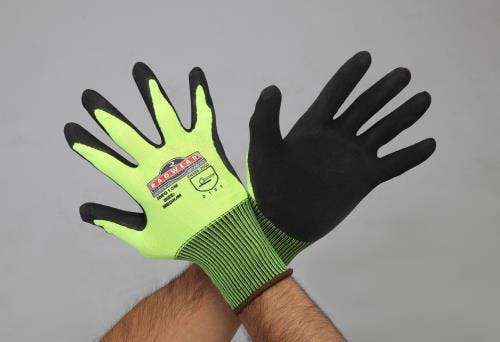 手袋(ラテックスゴムコーティング) [M] EA354HD-11 4550061221631【別送品】