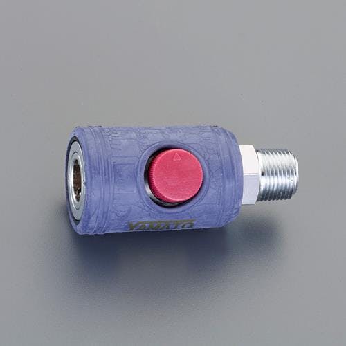 エアーカップリングソケット(ボタン式) 3/8” EA140TB-3 4550061140222【別送品】