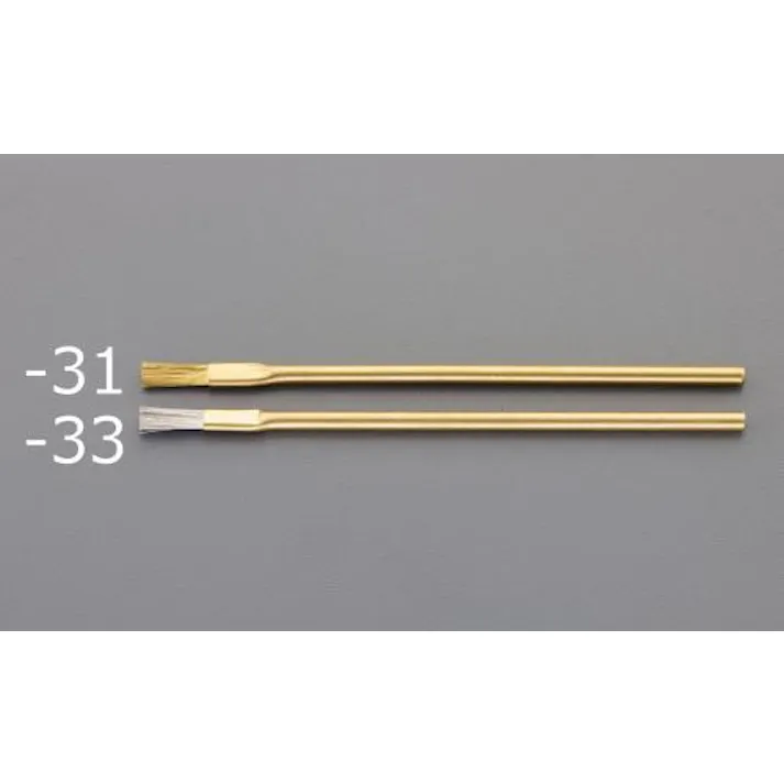 精密用導電ブラシ(ステンレス) 3.2 x100mm EA109AH-33 4550061303979【別送品】