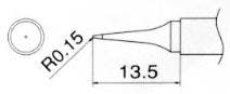 白光 こて先K型 350℃ T38-03K 1個 ▽315-5860【代引決済不可】-