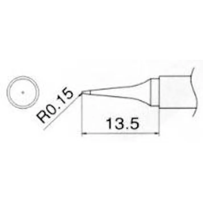 白光(HAKKO) 交換用こて先 R0.15mm EA304AG-23 4518340691391【別送品】
