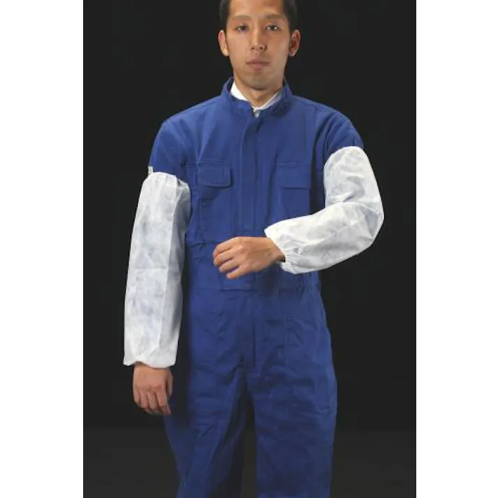 腕カバー(白・使い捨て/100枚) 450mm EA355AB-12W 4548745224283【別送品】