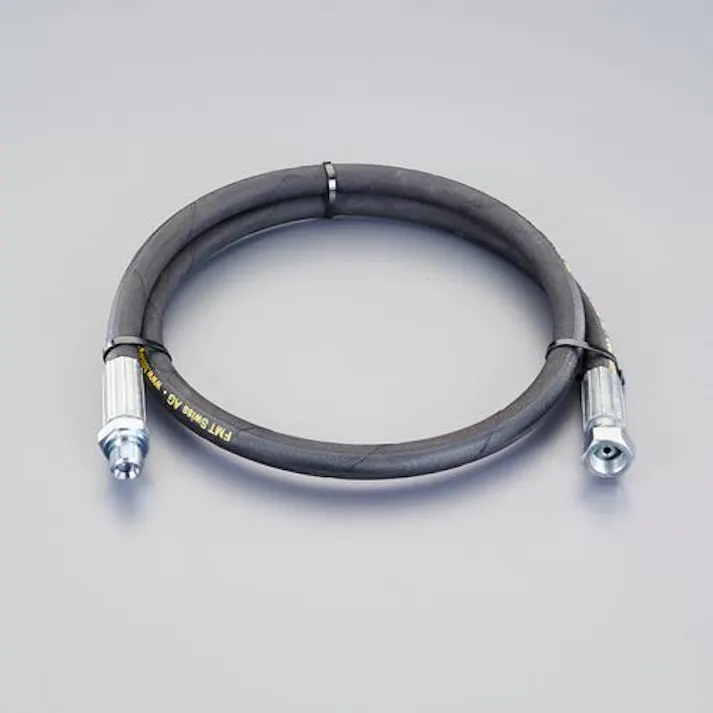 ESCO G1/4" /3m グリース用チャージングホース グリースガン、グリースニップル、専用グリースEA125PA-3 4550061471227(CDC)【別送品】