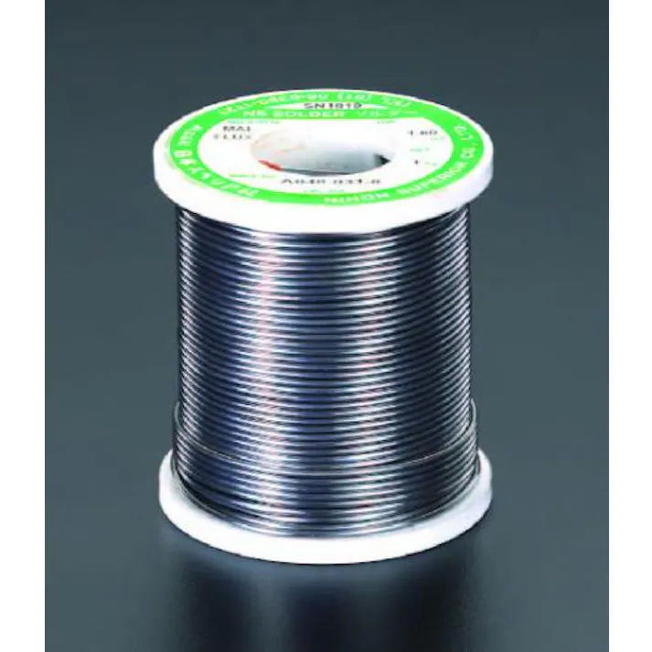 ESCO 1.6mm/1.0kg アルミ半田(銀2%) 半田・フラックスEA309-1 4518340669581(CDC)【別送品】